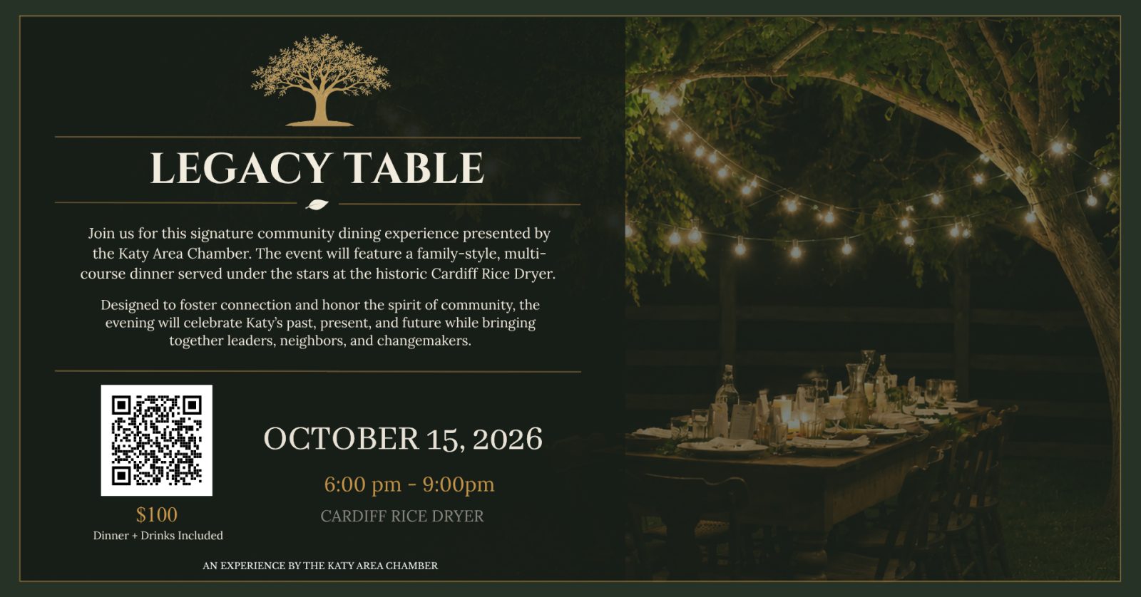 Poster: Legacy Table
